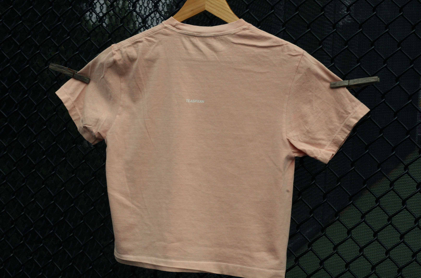 Elip Square Tee Peach