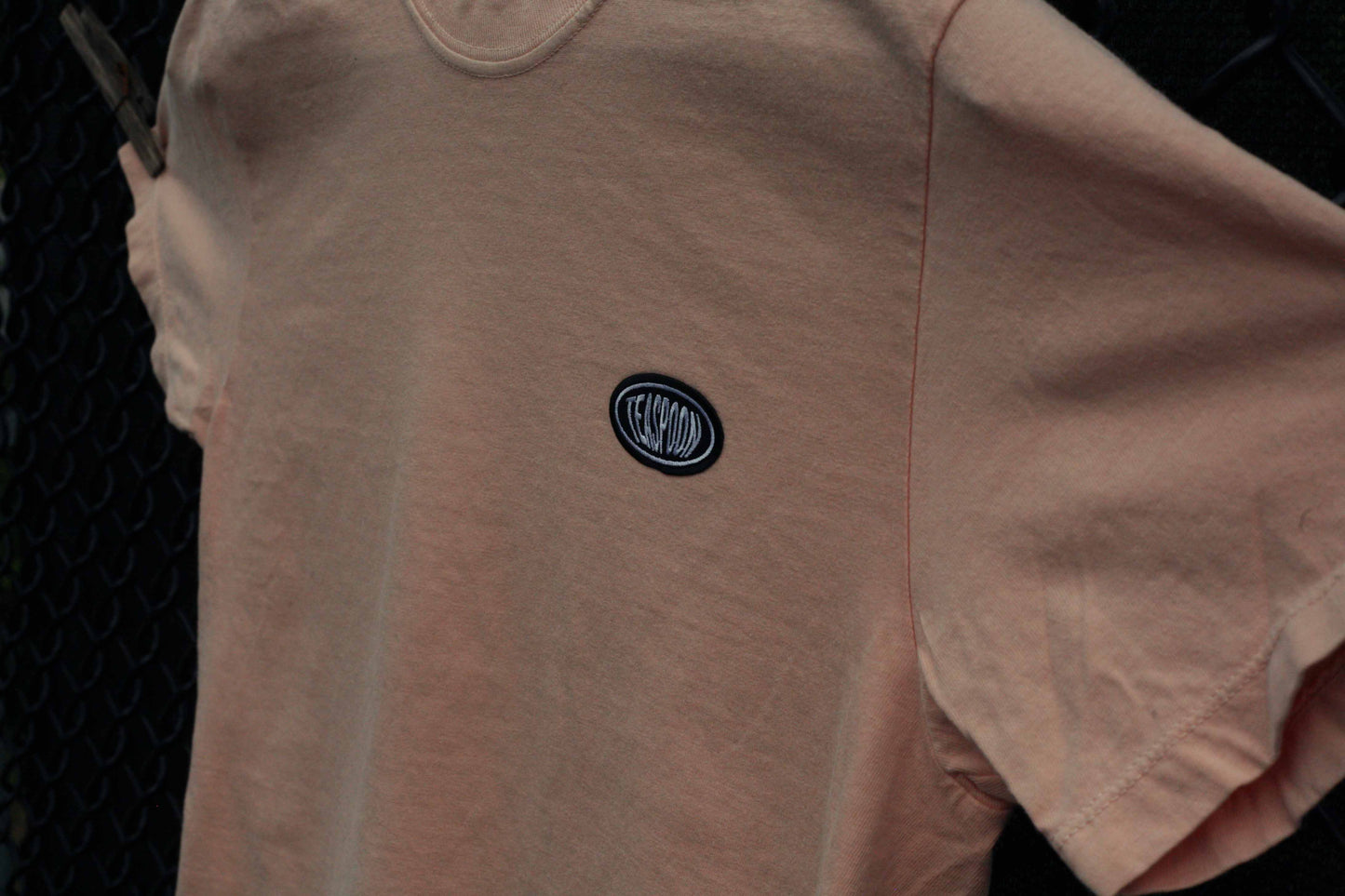 Elip Square Tee Peach