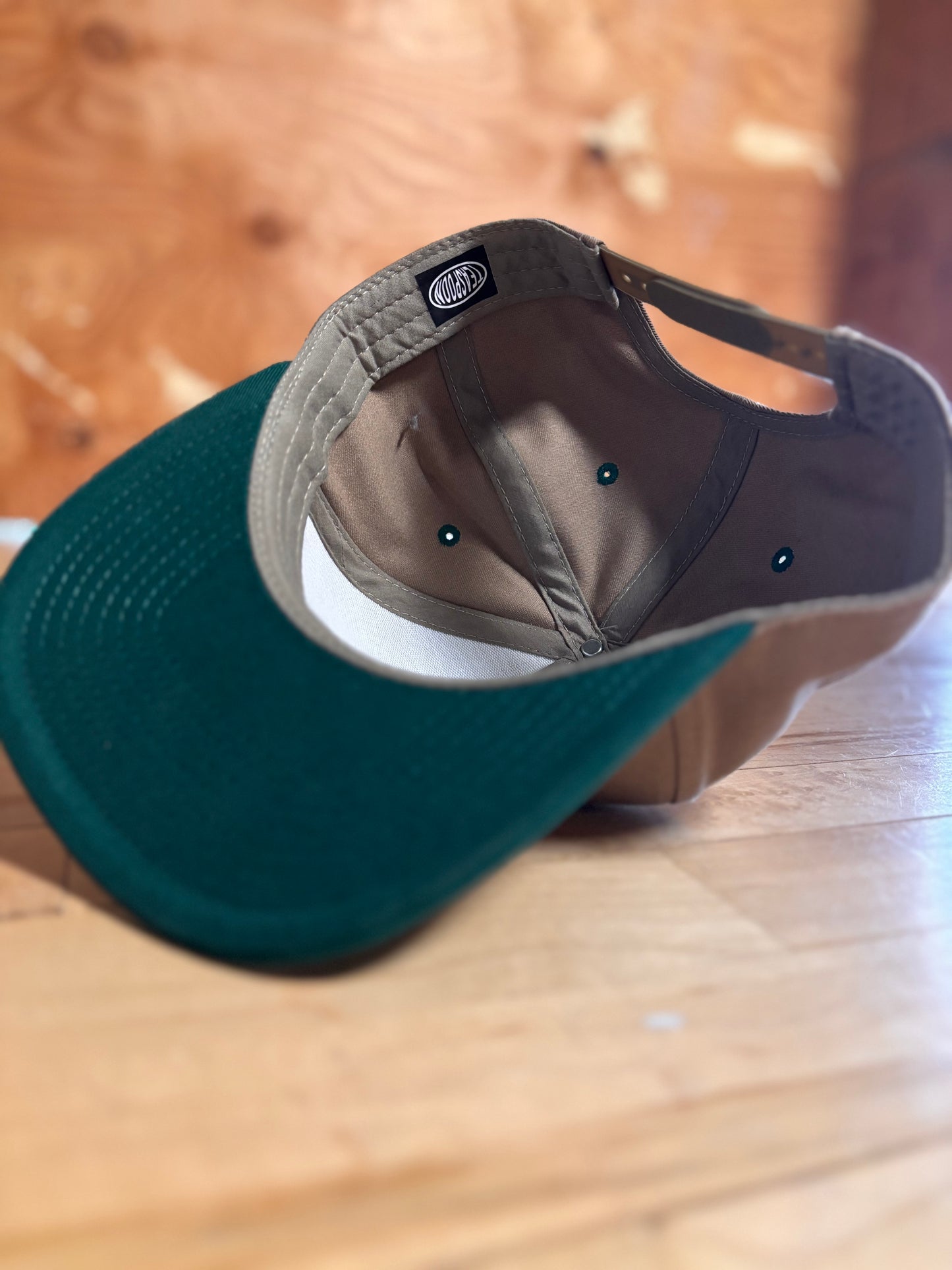 Casquette Green n brown elipse