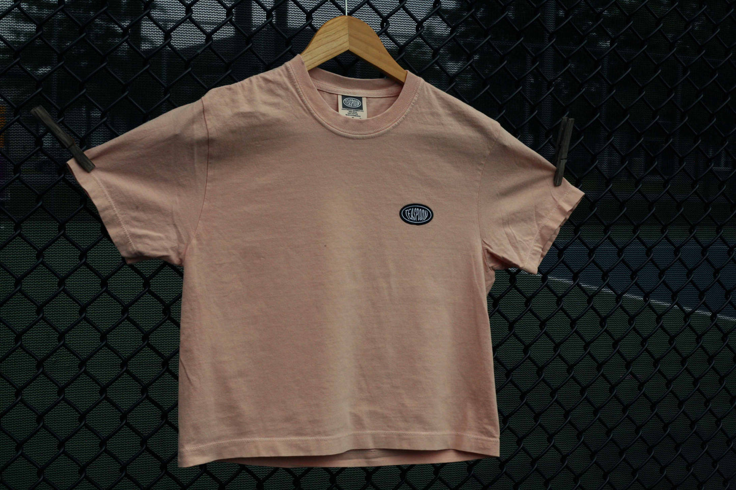 Elip Square Tee Peach