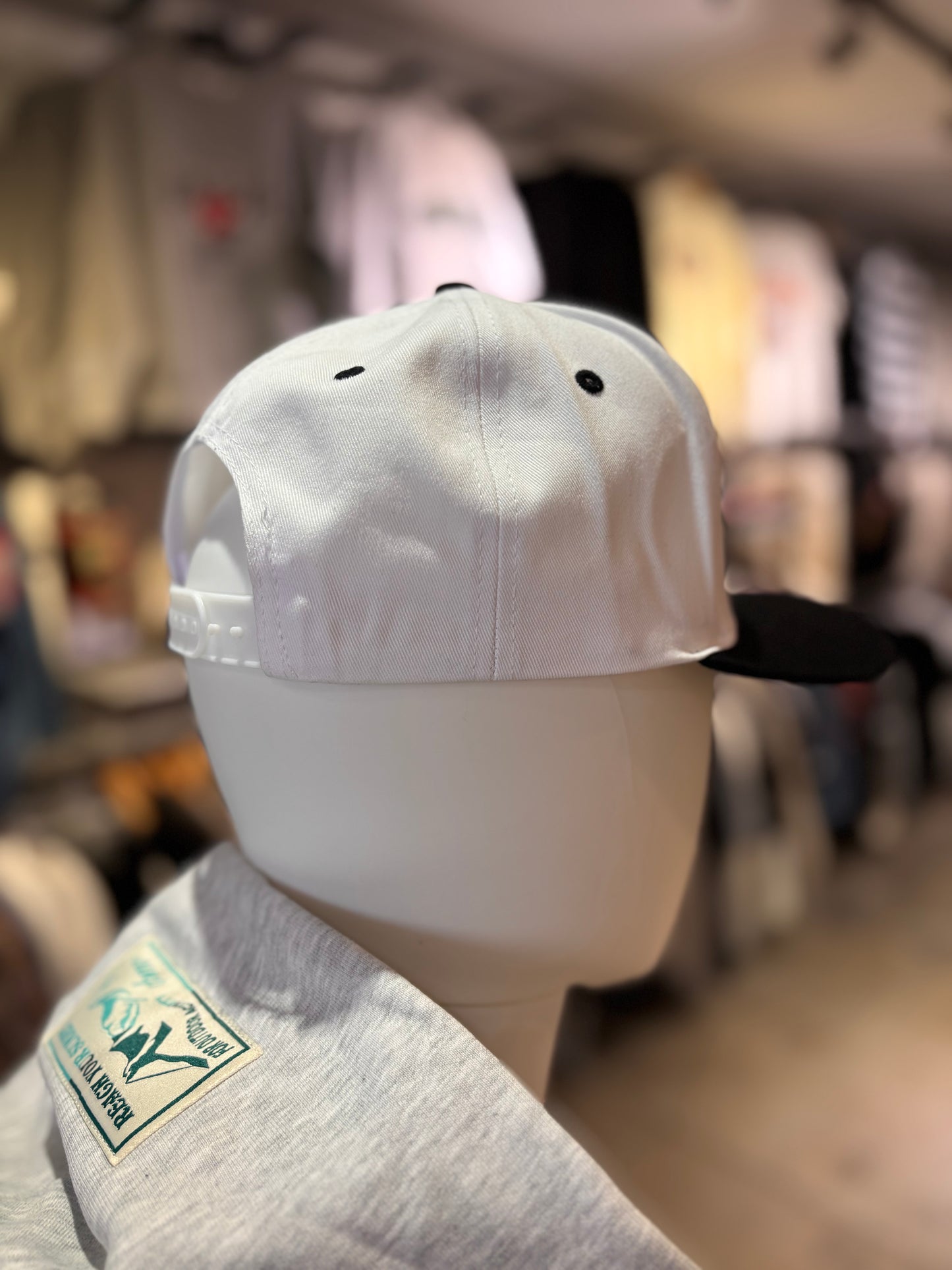 Casquette Black n White elipse