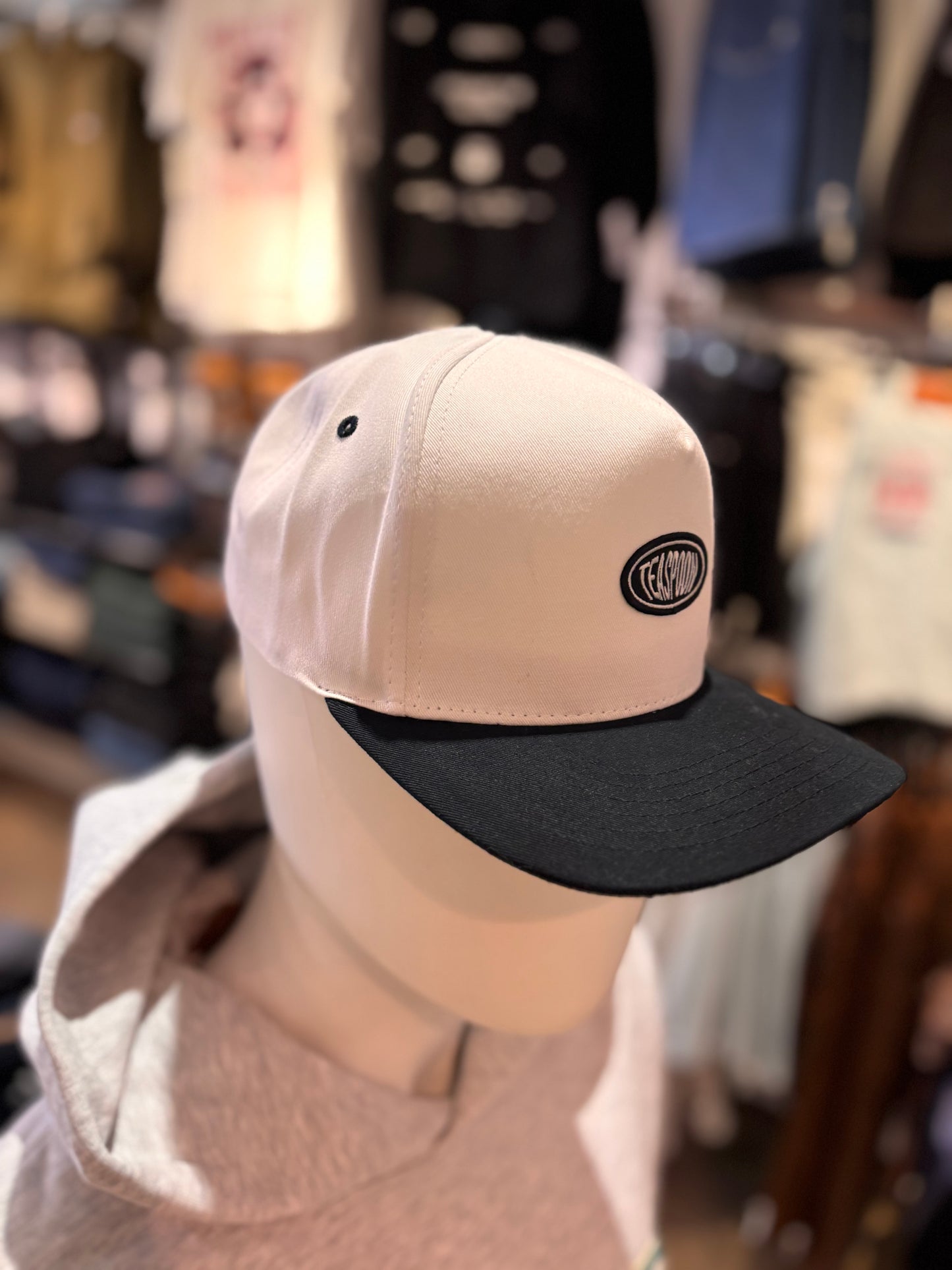 Casquette Black n White elipse