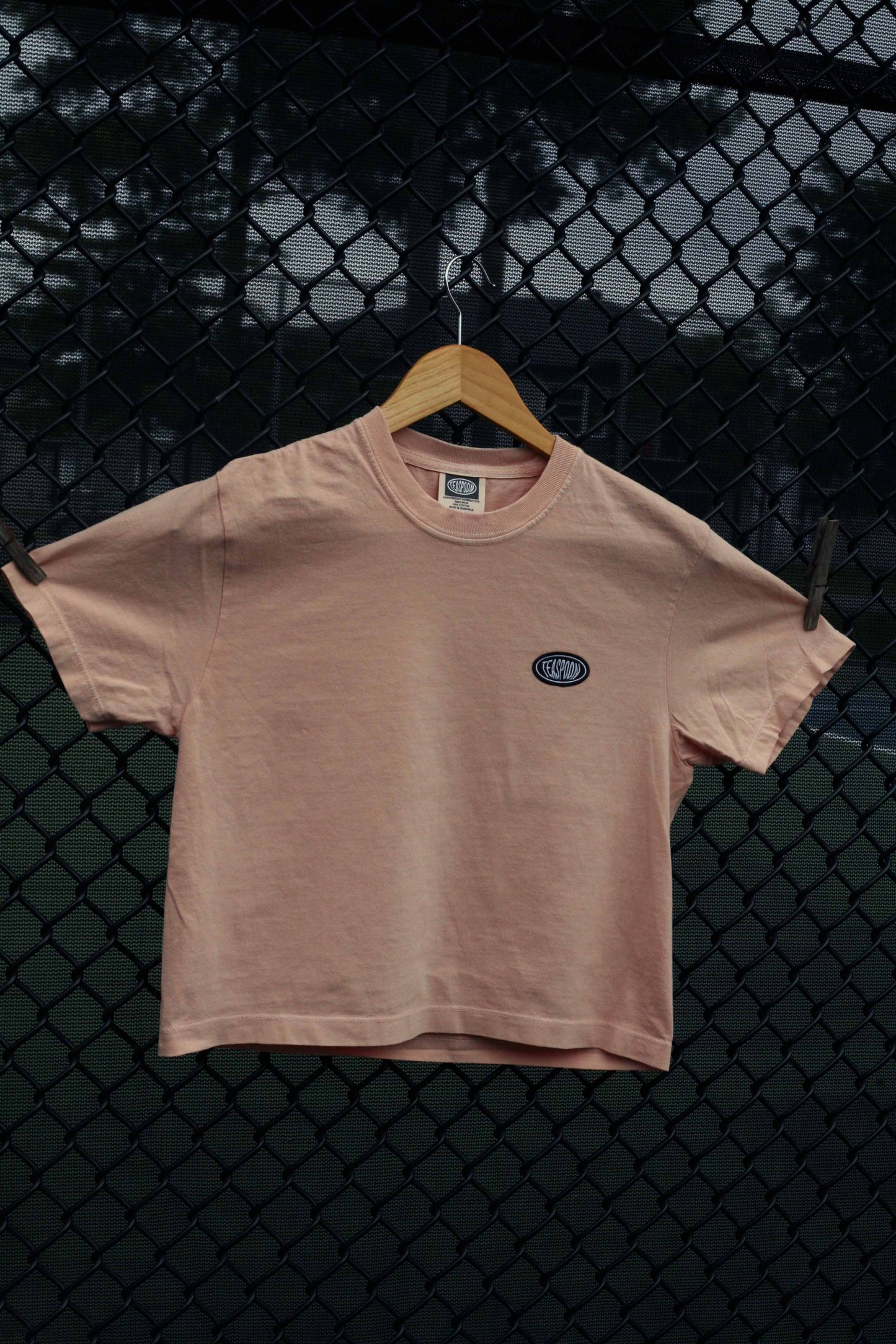 Elip Square Tee Peach