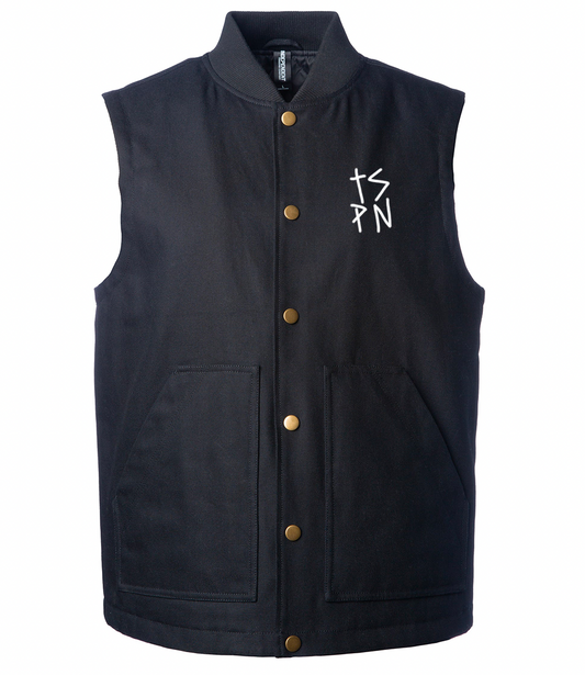 Vest Heavy Canvas [Anti workwear]  Black SB2