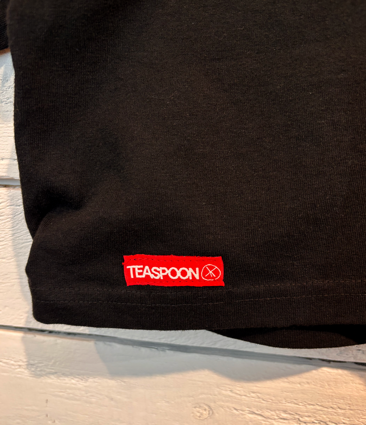 Crop Tee Spoon Brigade Black