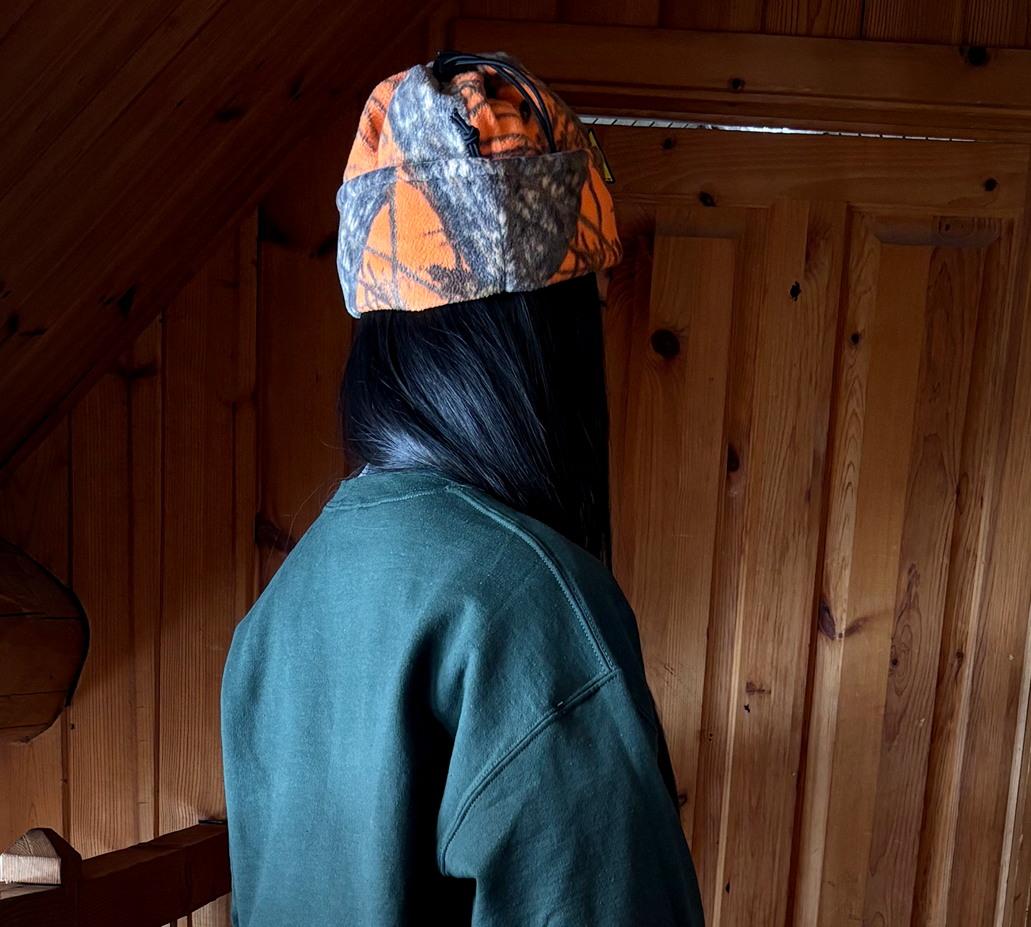 Beanie Combo Polar Camo Orange