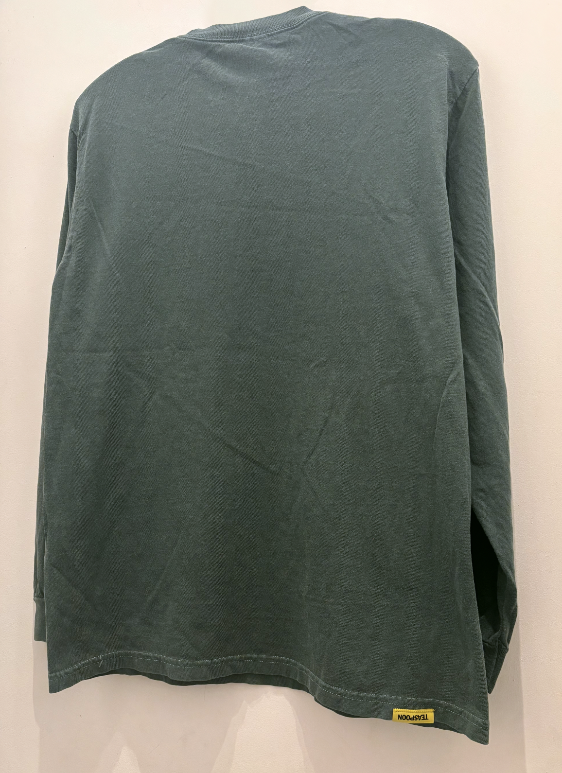 Unisex Longs leeves Green washed