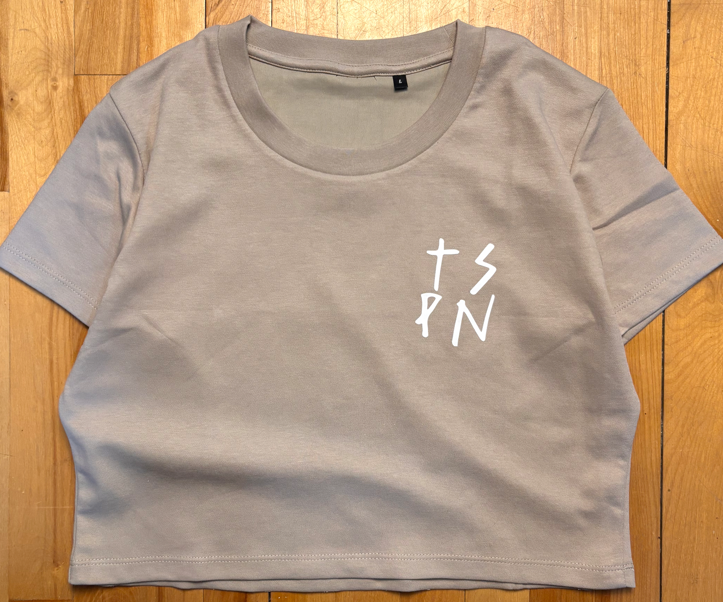 Premium Spoon Brigade Crop Top Almond