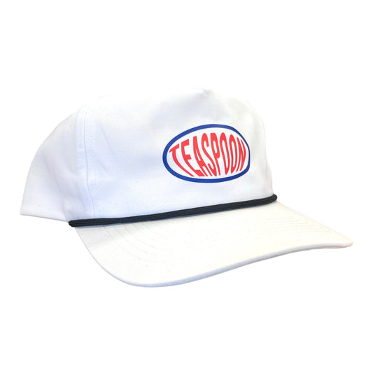 Elipso logo - snapback unstructured Cap - White