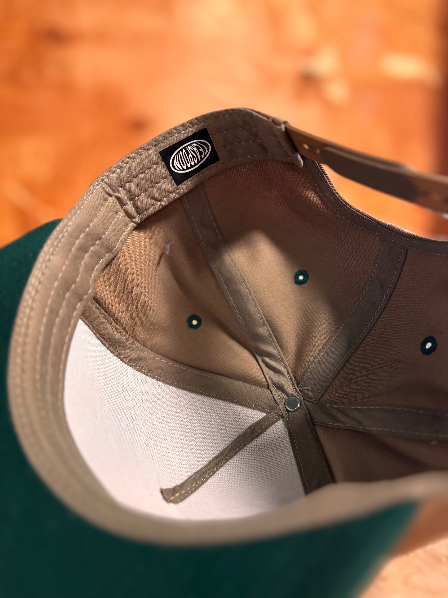 Casquette Green n brown elipse
