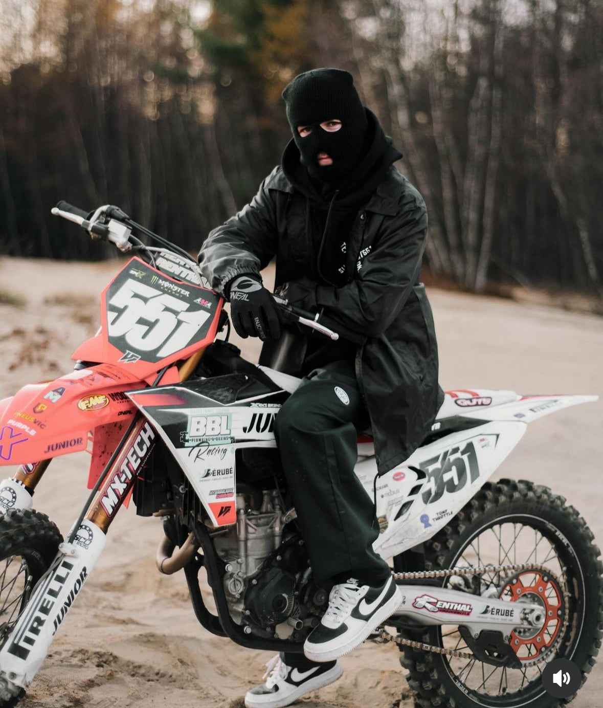 Black Ski Mask / Cagoule Noire