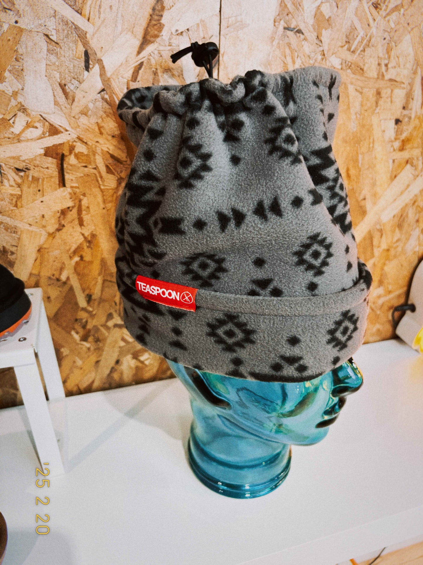 Beanie Combo Polar Grise
