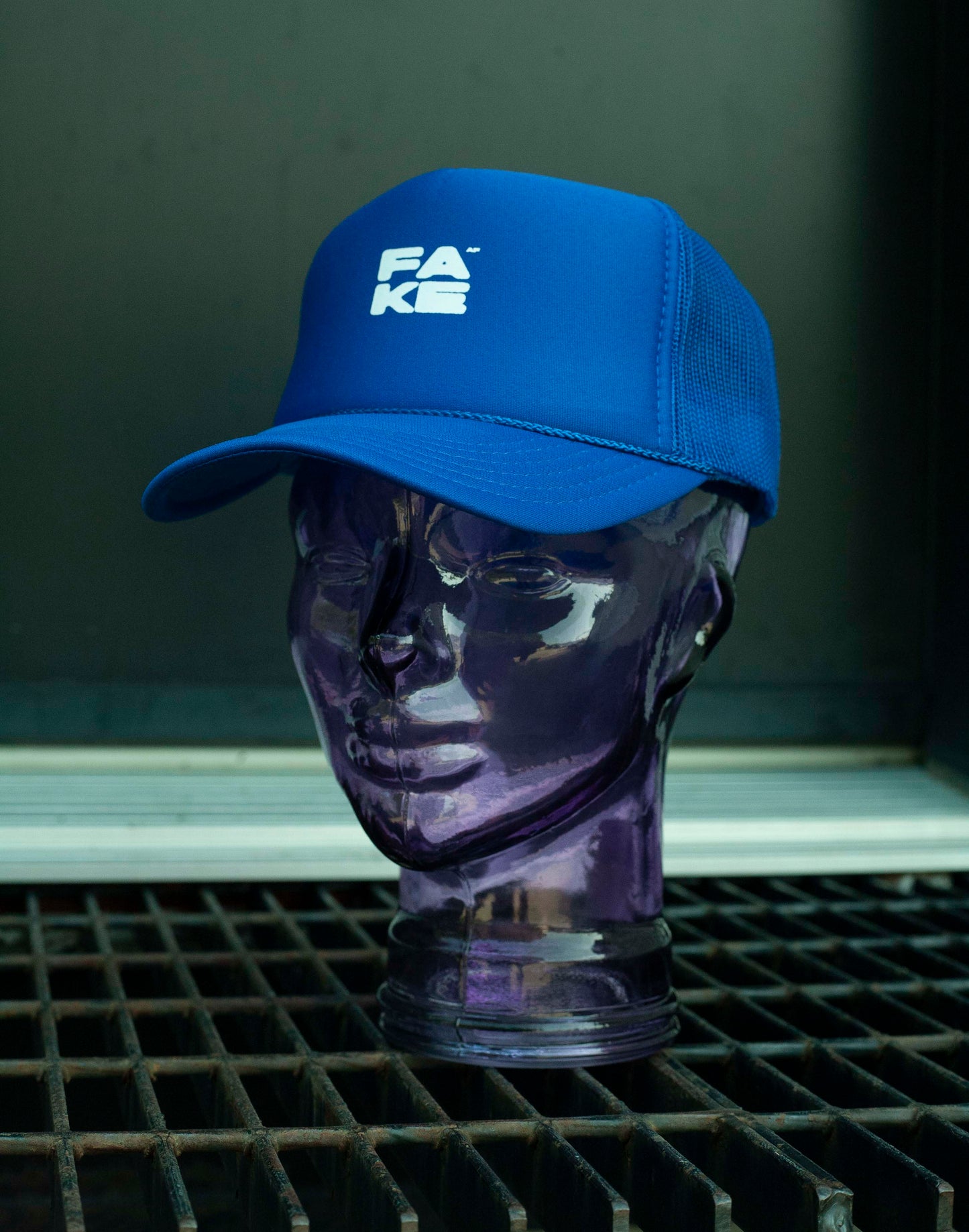 Casquette Foamy Truck Fake AF Tru BLu