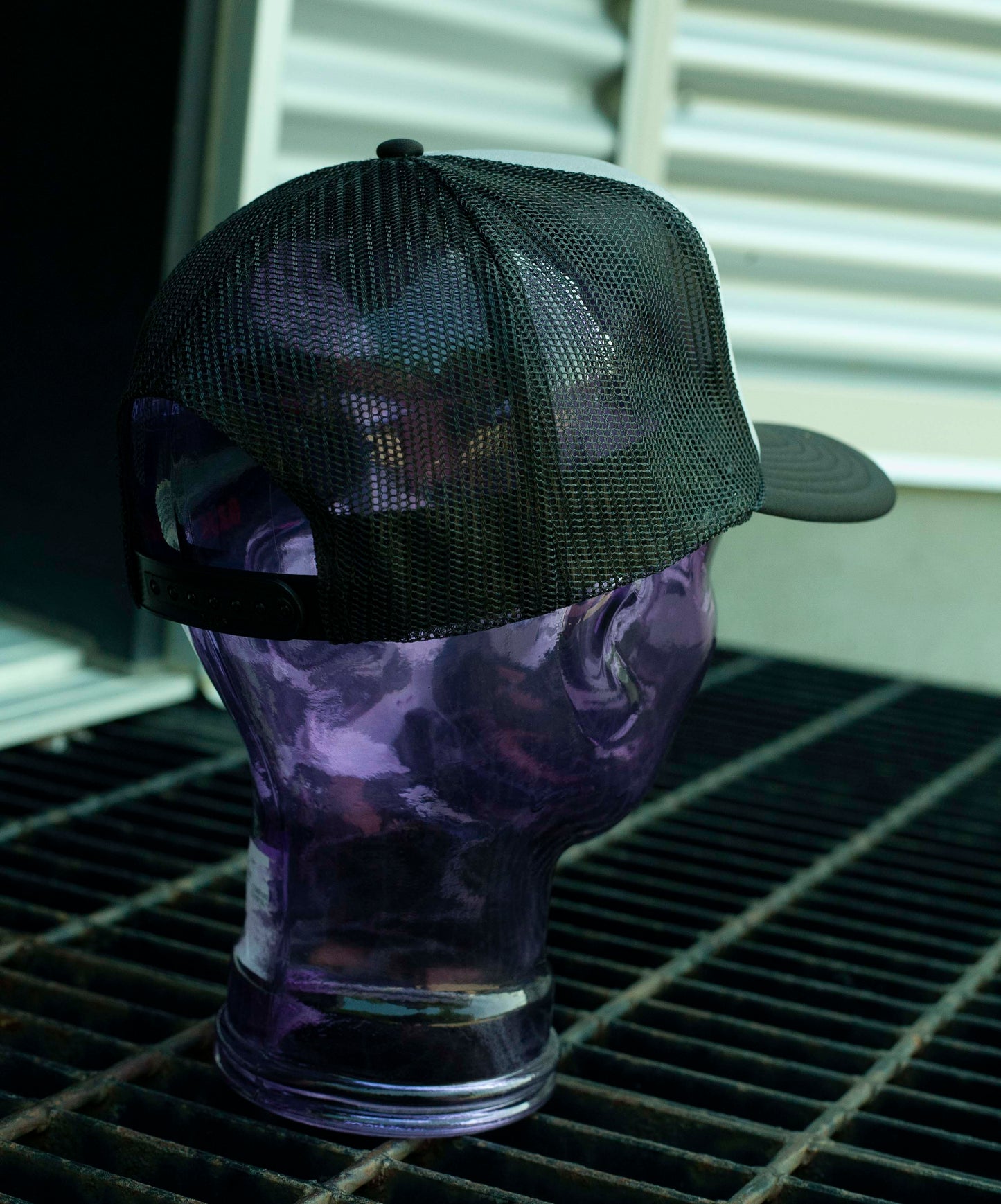 Casquette Foamy Truck Fake AF Gris Noir