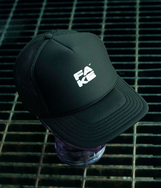 Casquette Foamy Truck Fake AF Black