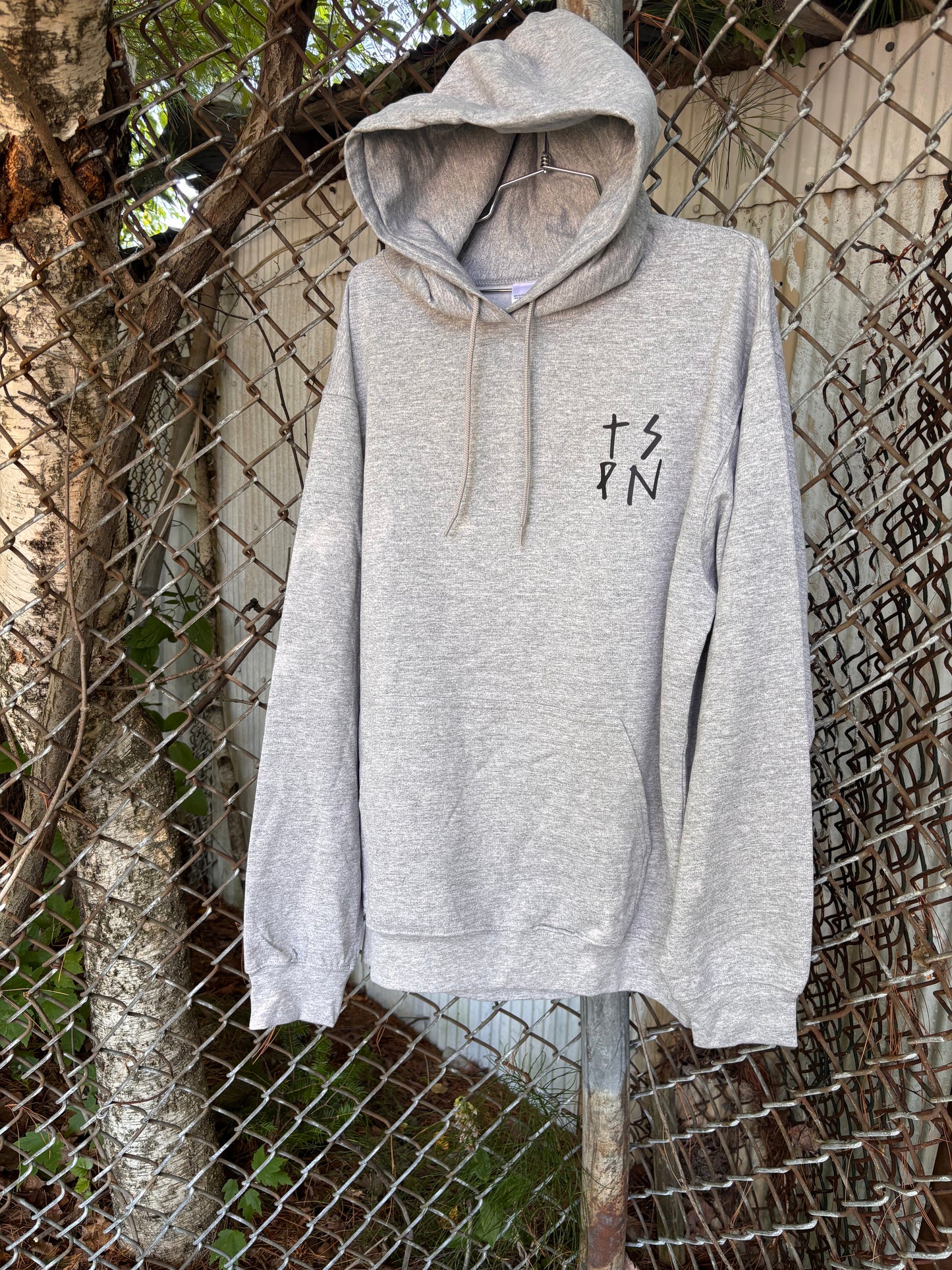 Unisex Hoody Spoon Brigade Gris