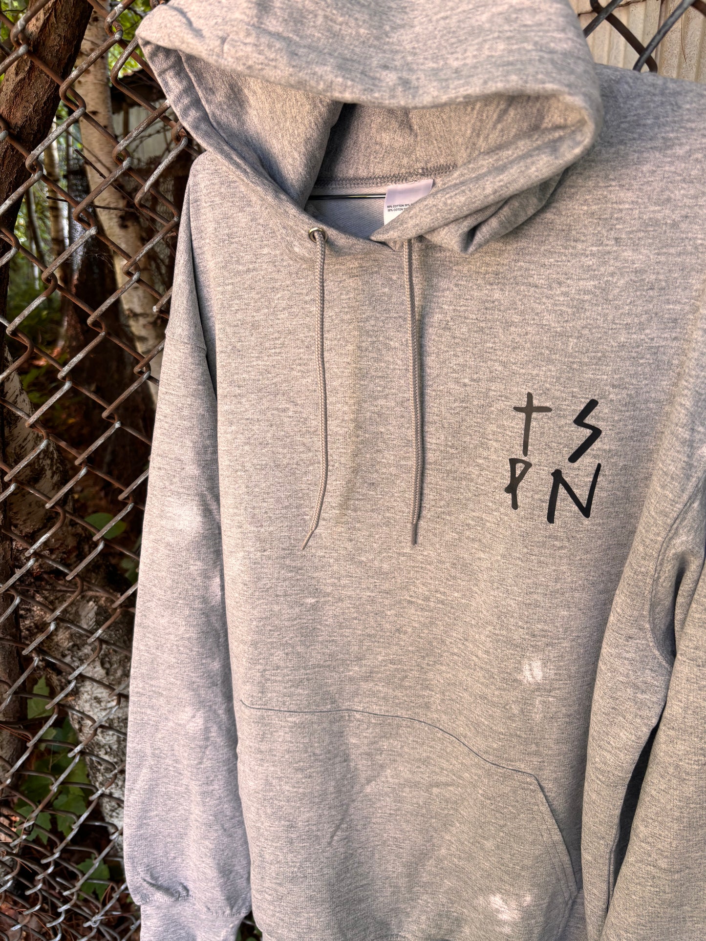 Unisex Hoody Spoon Brigade Gris