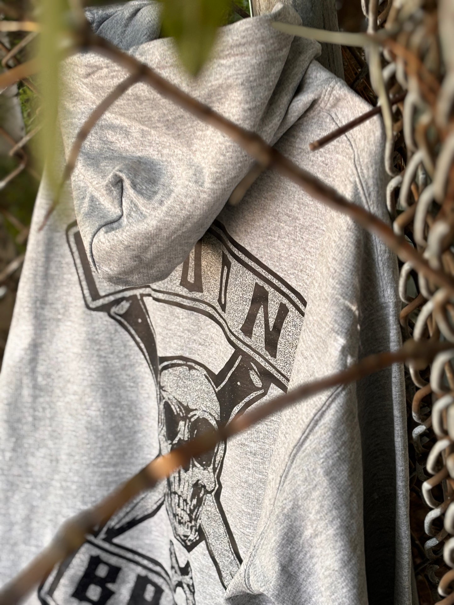 Unisex Hoody Spoon Brigade Gris