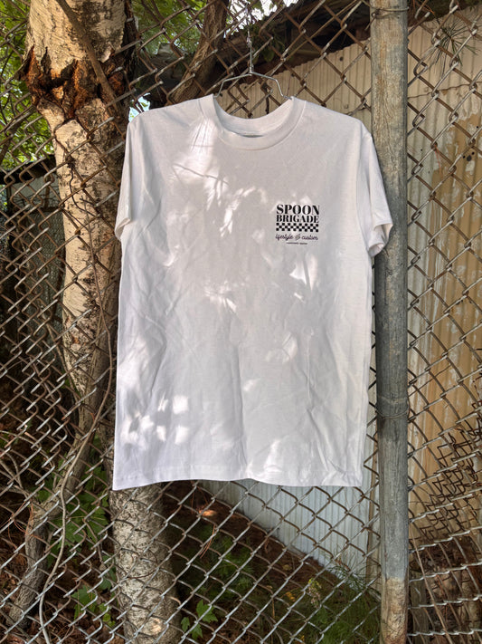Moto Parts White Tee