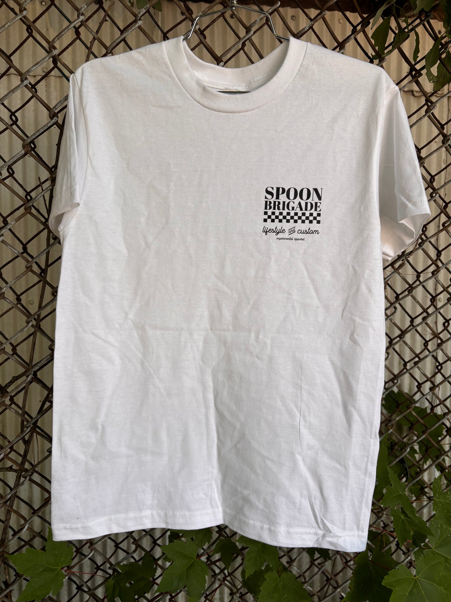 Moto Parts White Tee