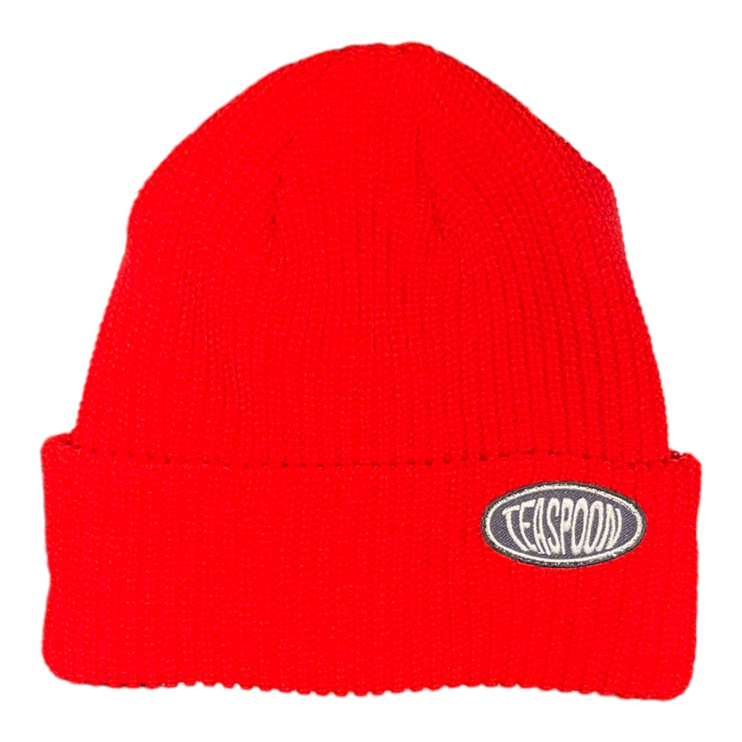 Elipse logo - Regular Rib beanie - Red
