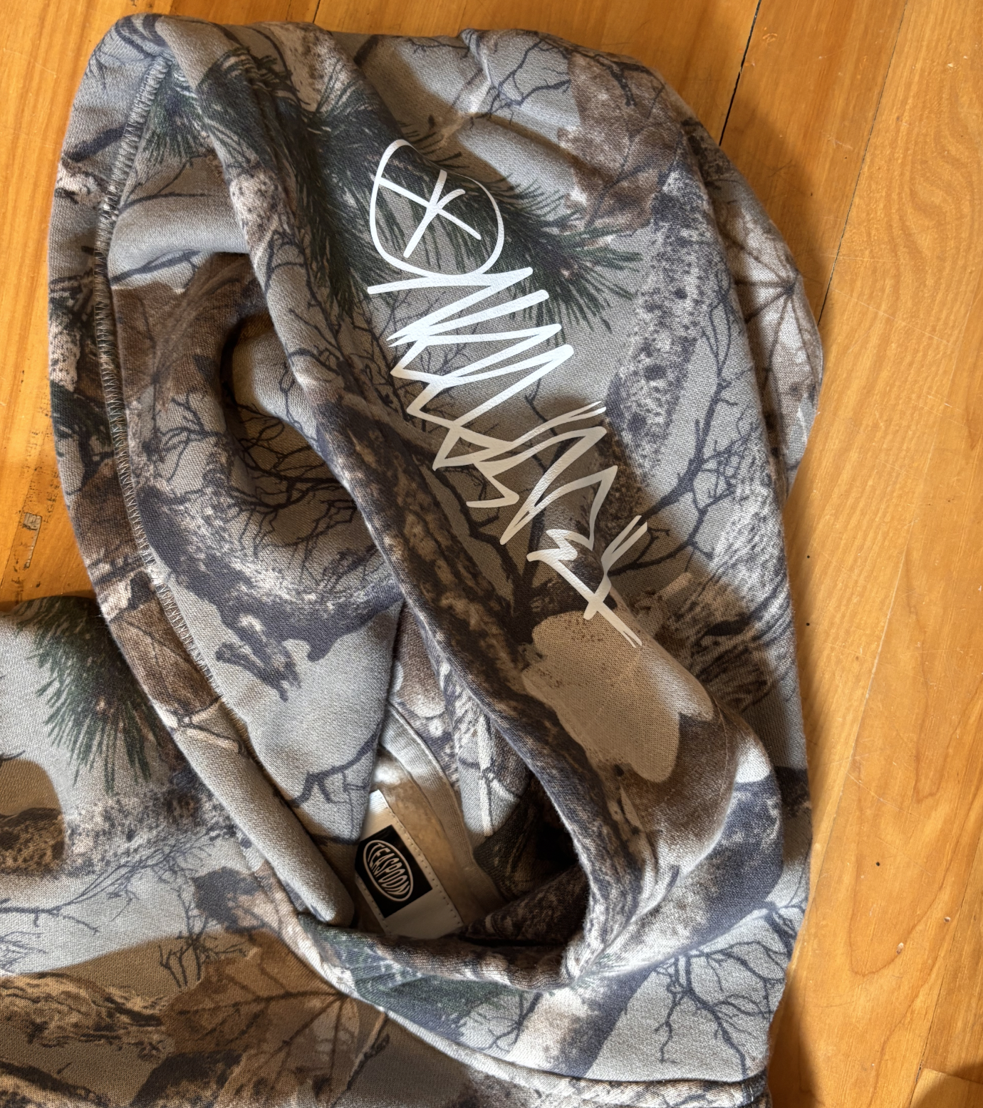 Box Hoody camo unisex elipse logo