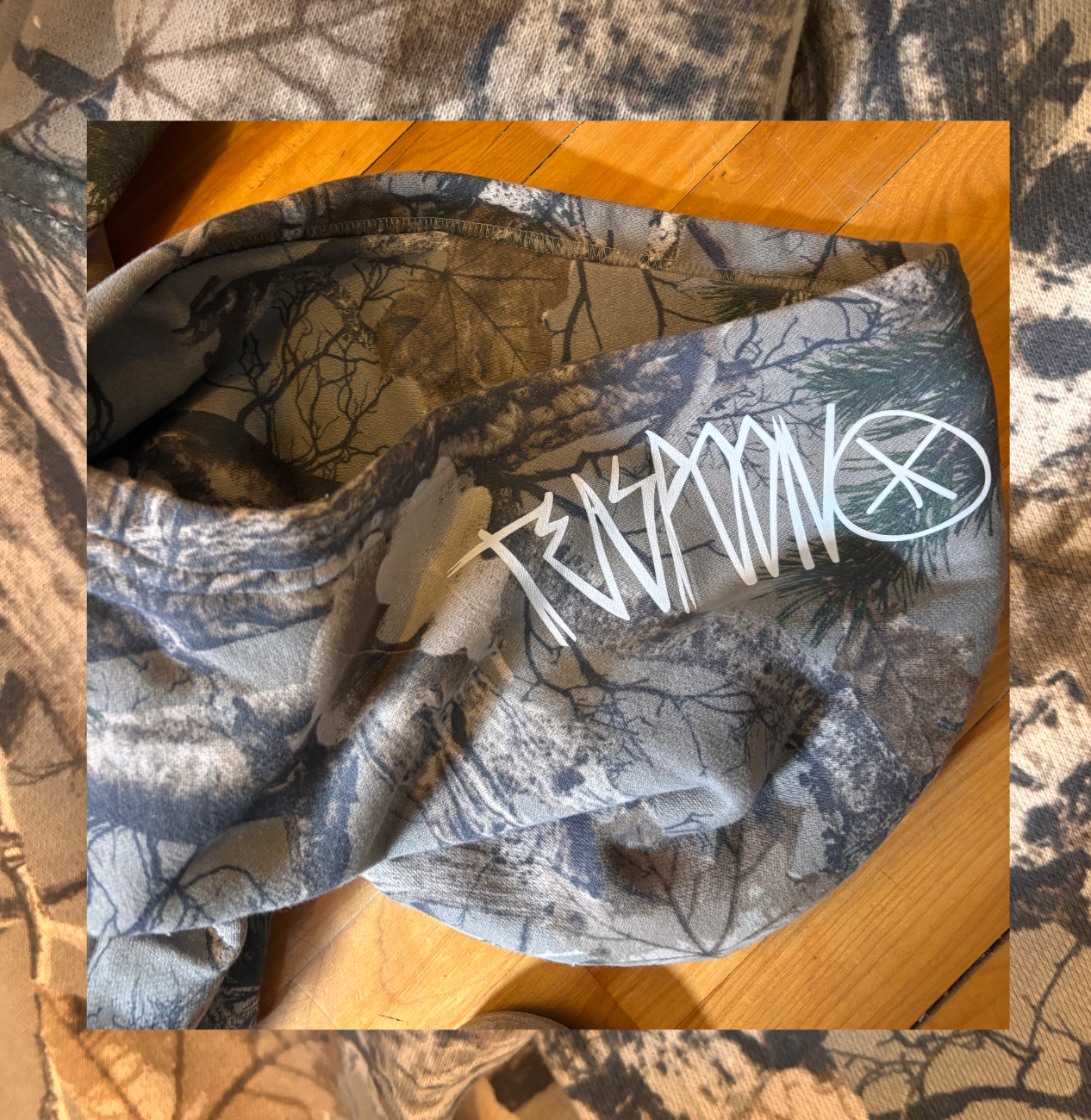Box Hoody camo unisex elipse logo