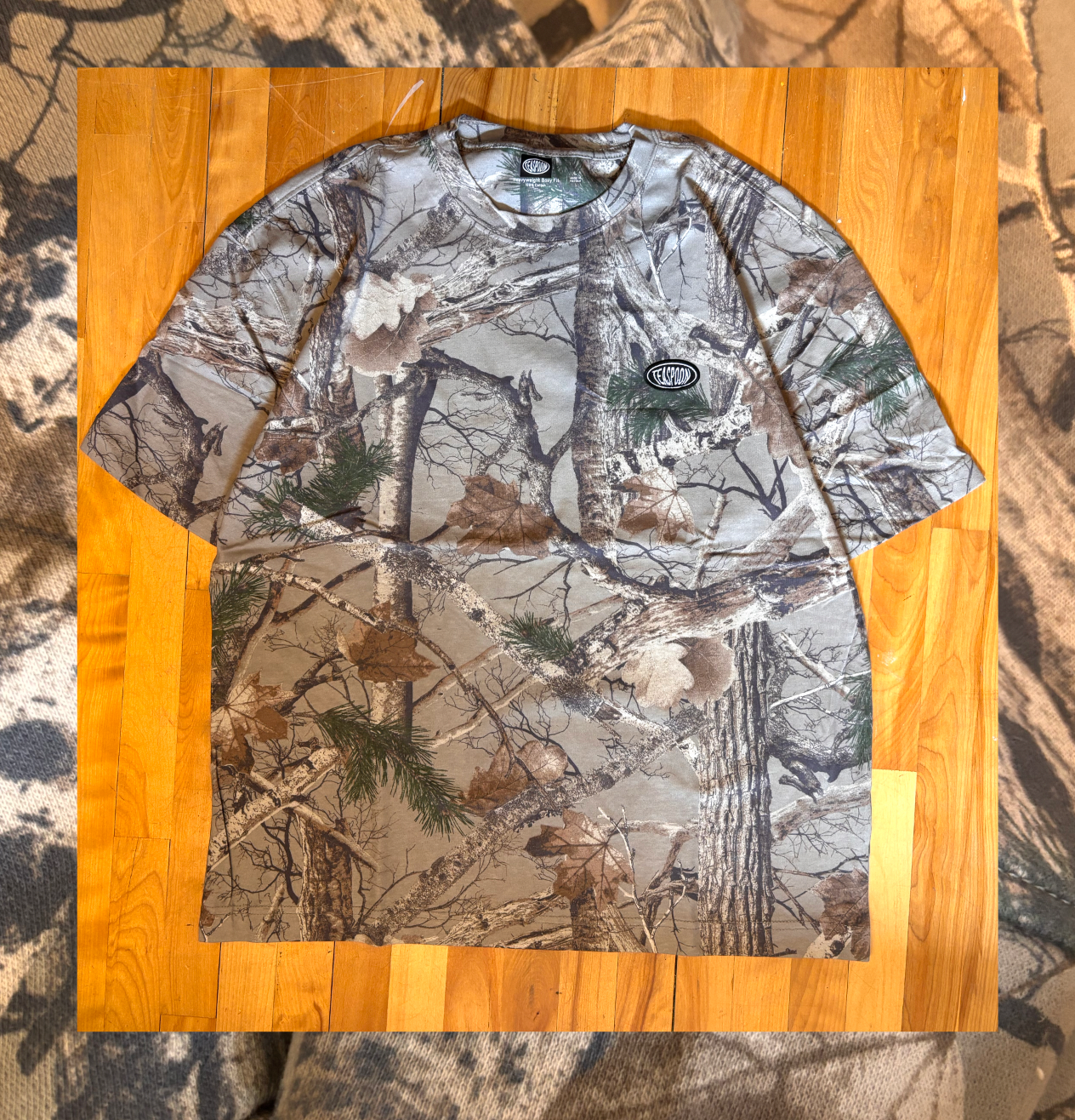 Camo unisex Tee elipse logo