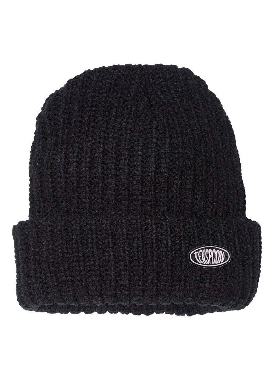 Elipse logo - Super Chunky Rib - Black Beanie