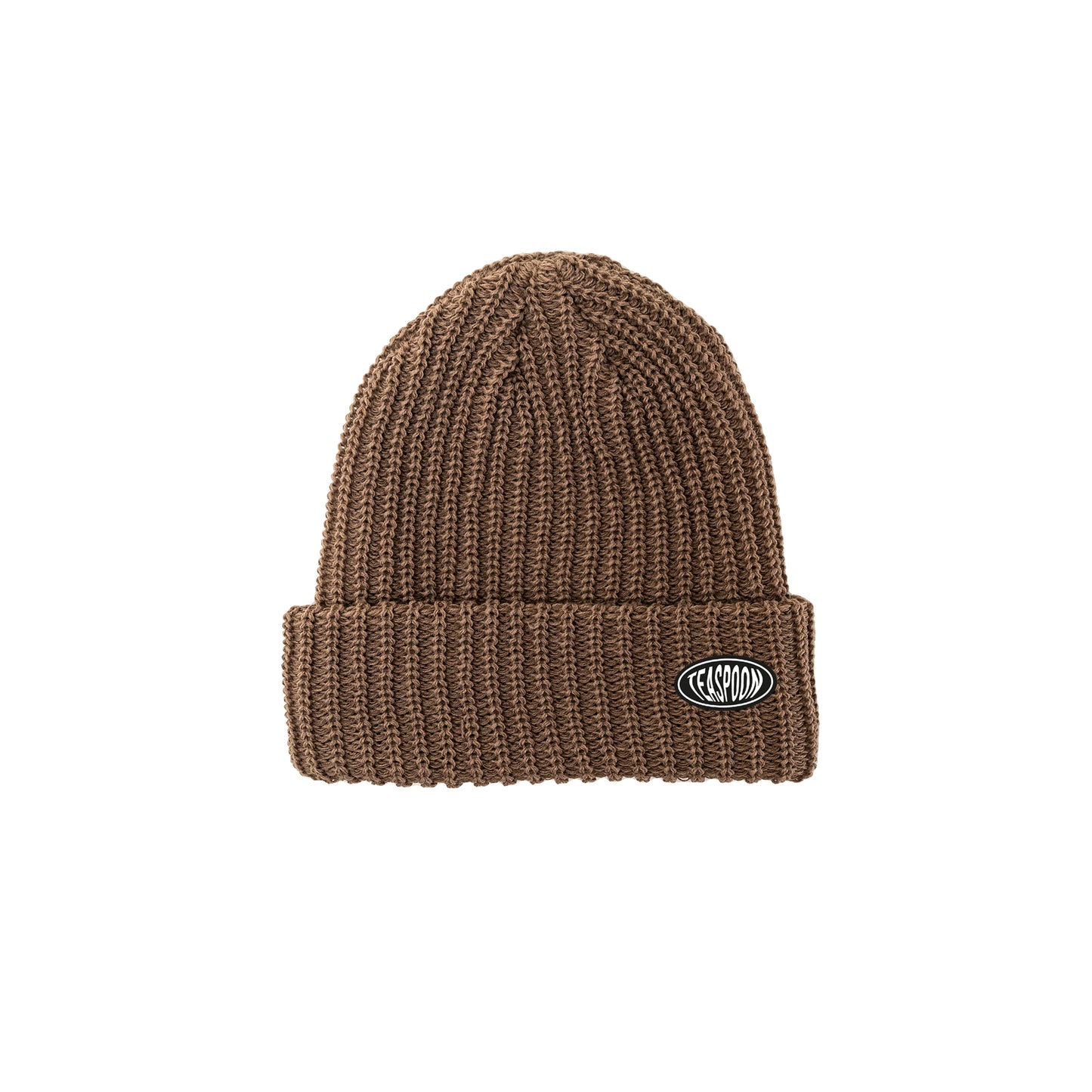 Elipse logo - Chunky Rib - Chocolate Beanie