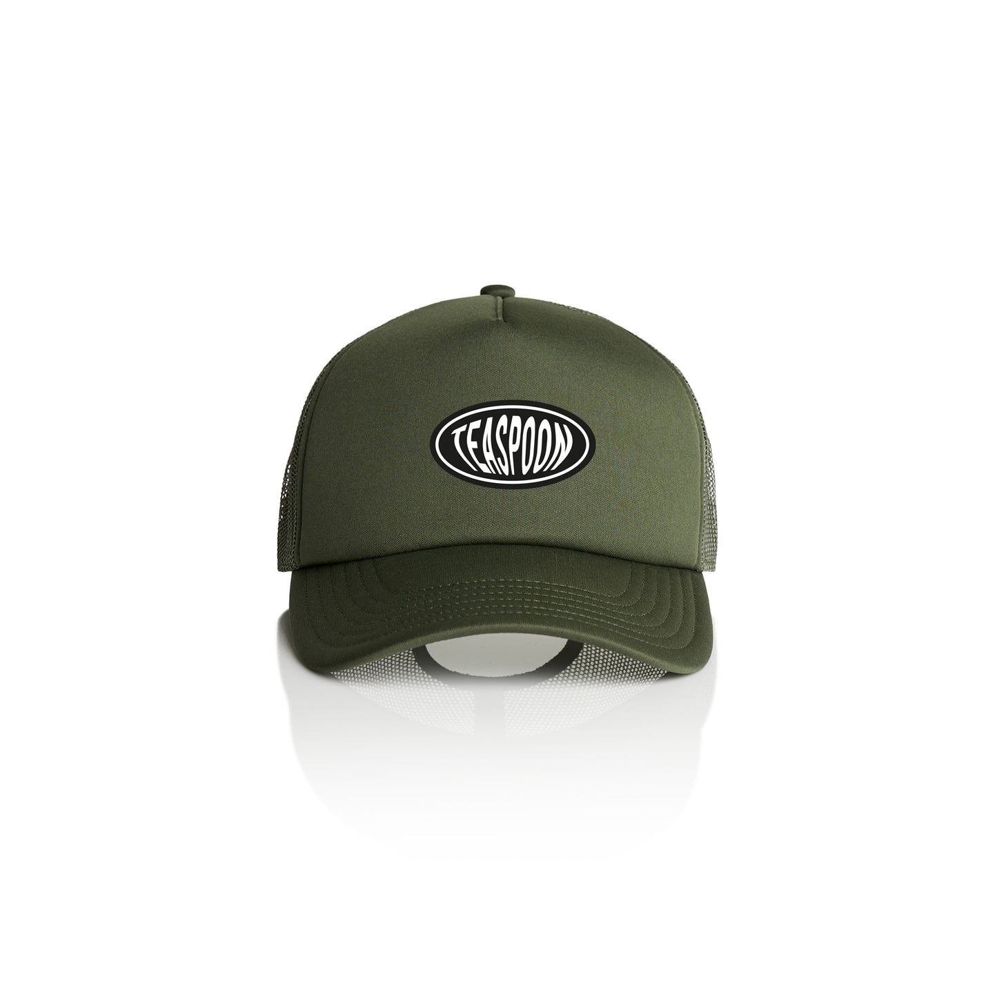 Elipse logo Broderie - Foam Truck cap - Army Green
