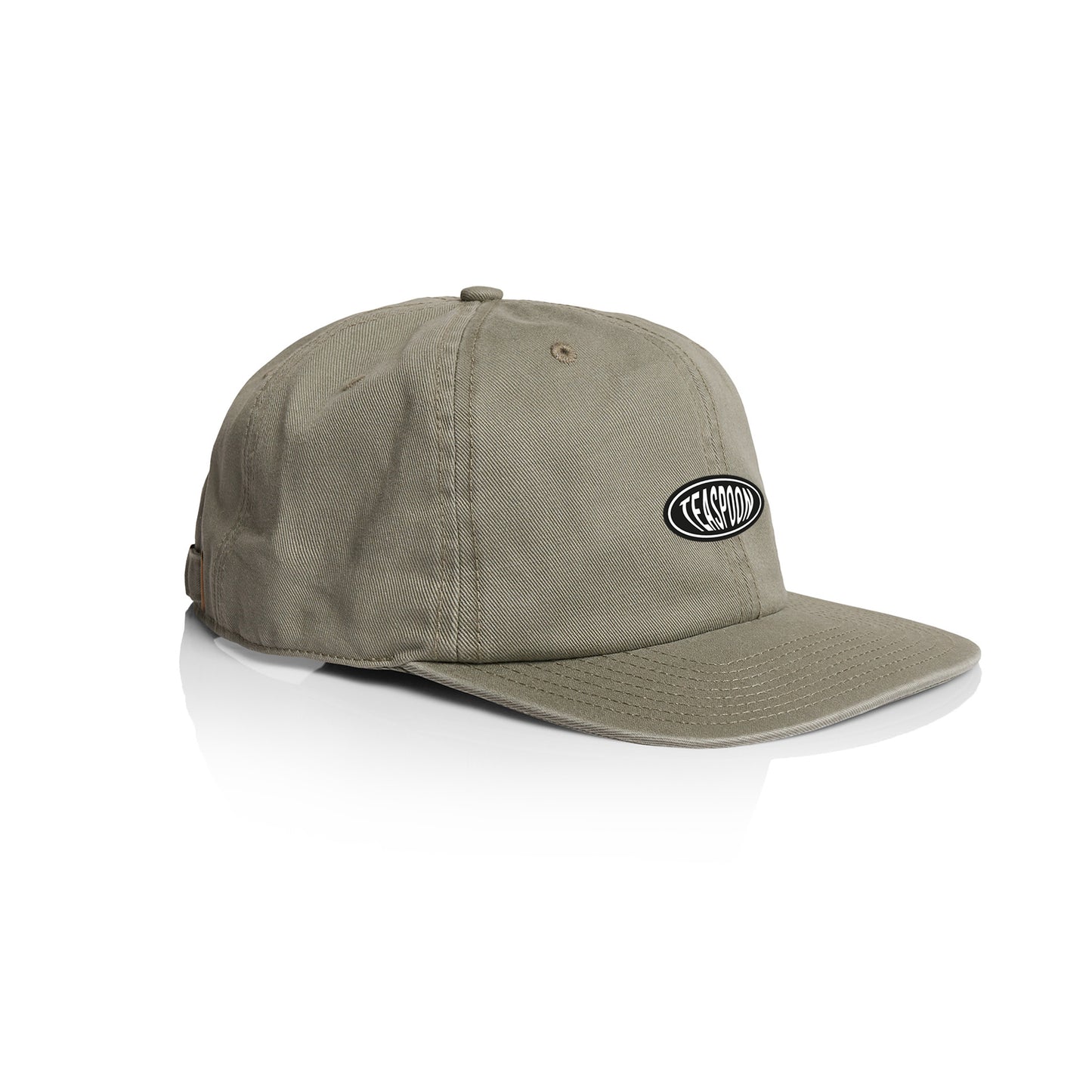 Elipse logo broderie - Vintage Fabric cap - Eucalypteus