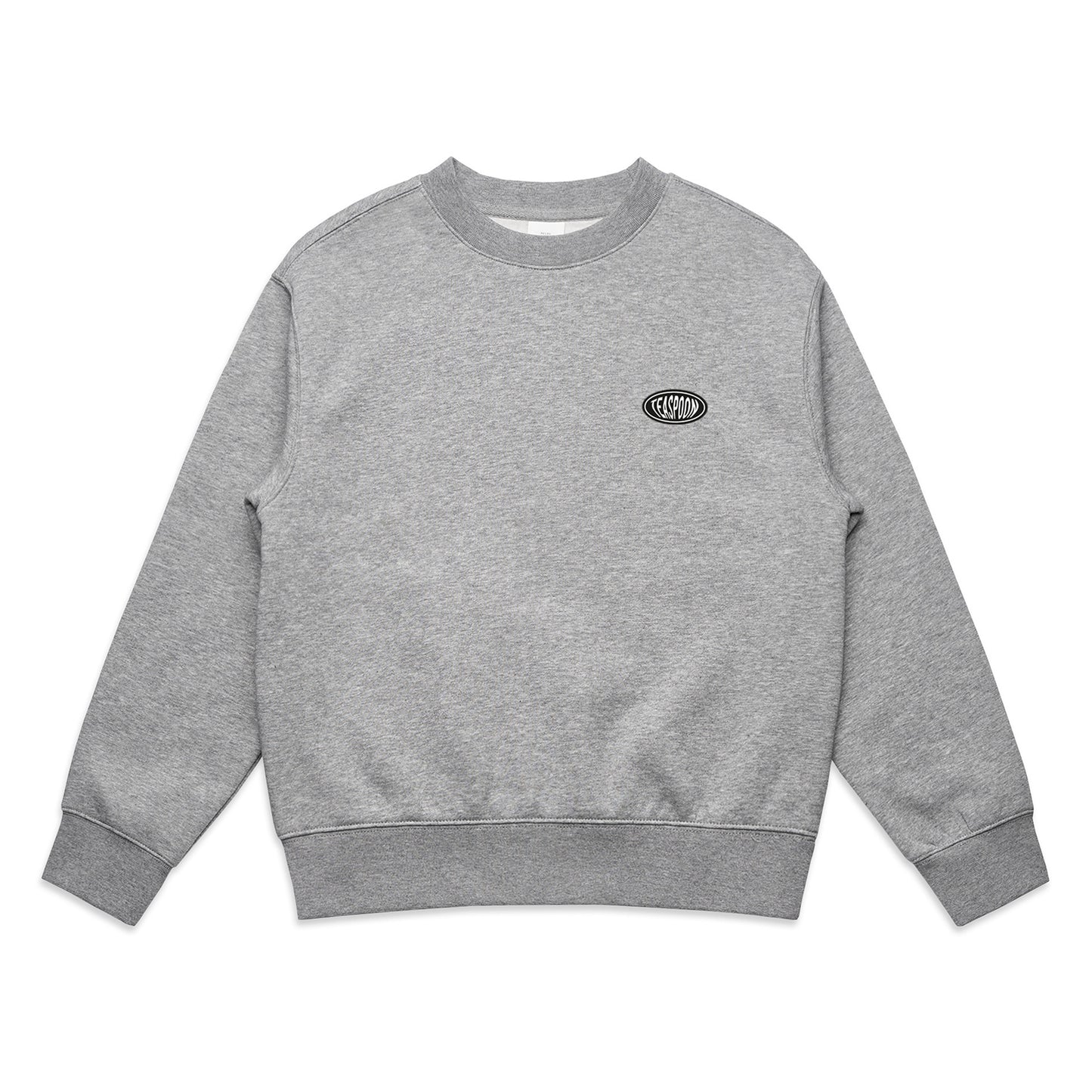 Elipse broderie - Crew neck - Black