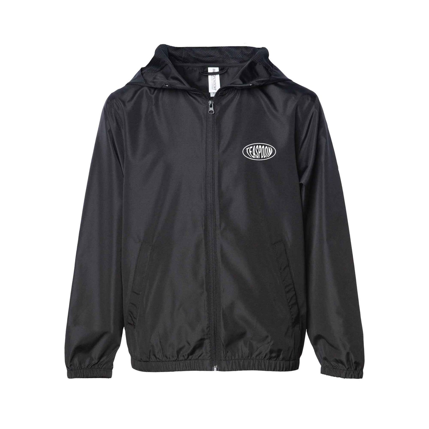 Elipse logo print Kids Windbreak Jacket - Black