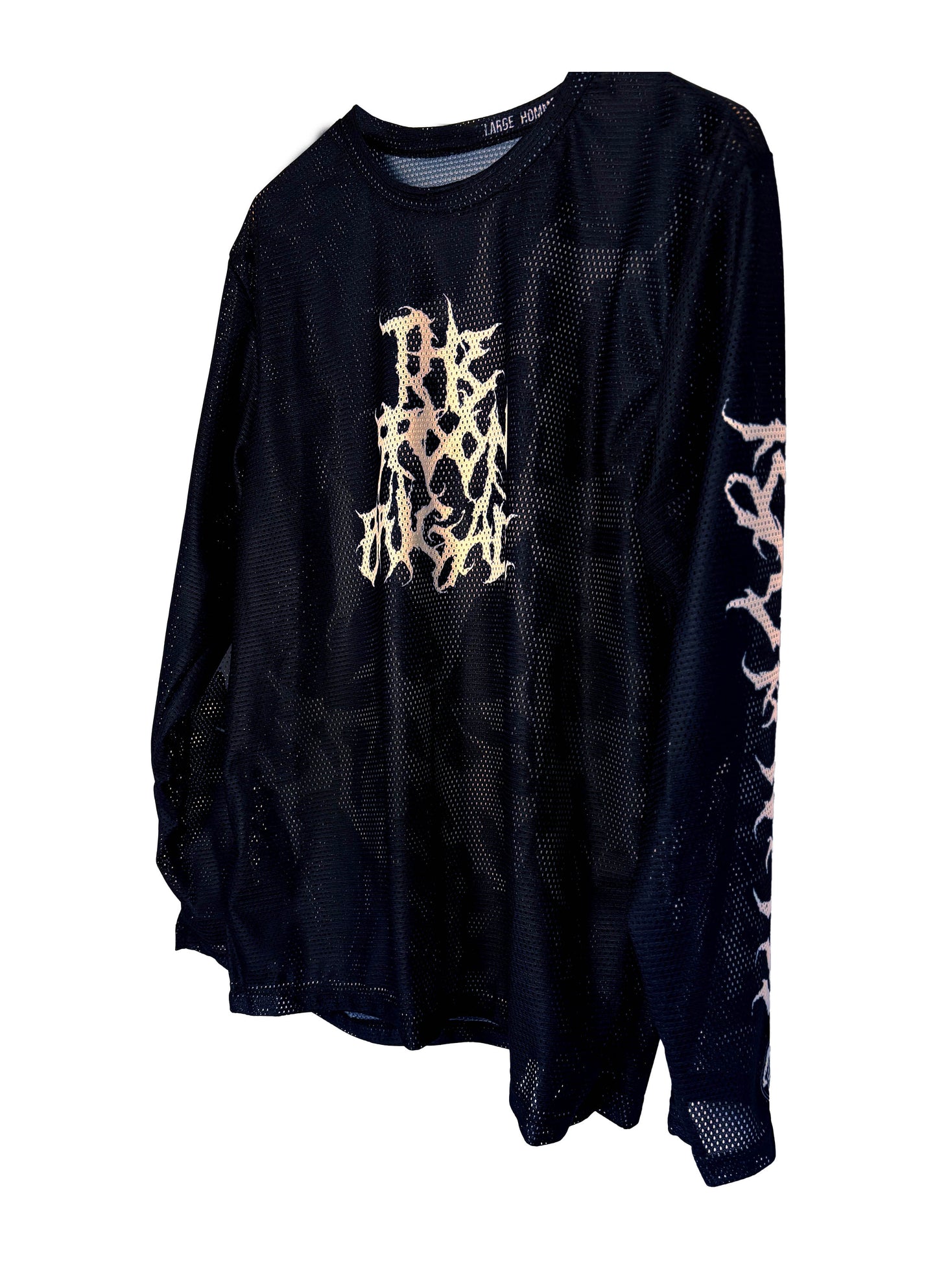 TEASTROKES MESH JERSEY WHITE METAL