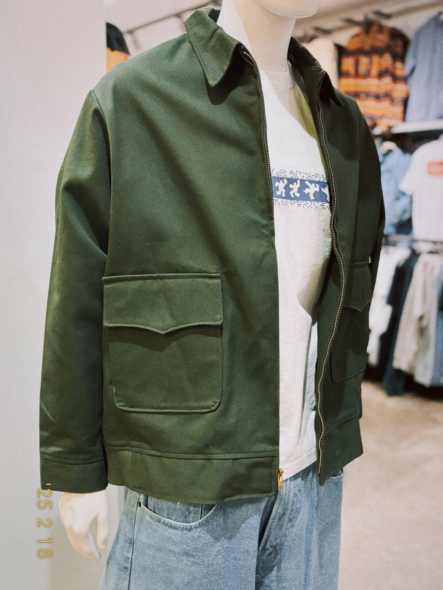 Canvas green utilitary jacket Cheap Beers [unisex] 1 de 1