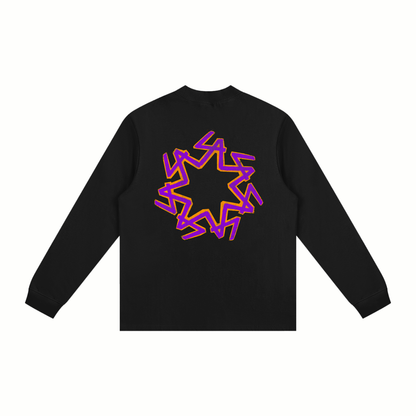 UNISEX Snowsurfers Anonymes  Mock Neck Sweat