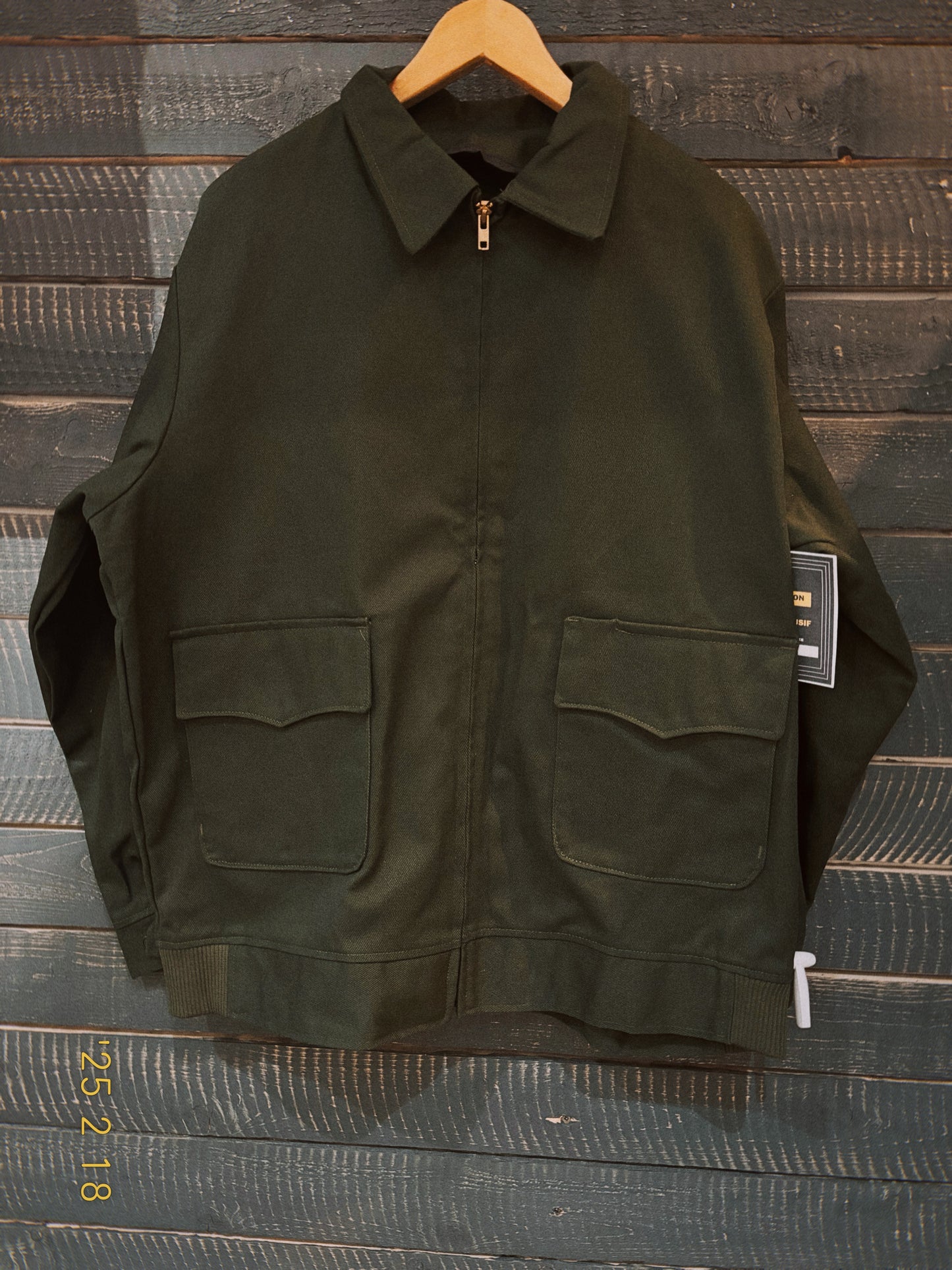 Canvas green utilitary jacket Cheap Beers [unisex] 1 de 1