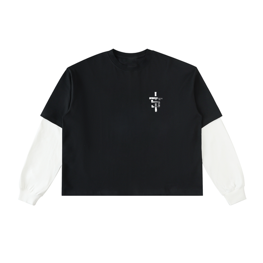 Layered Contrast TS longsleeves