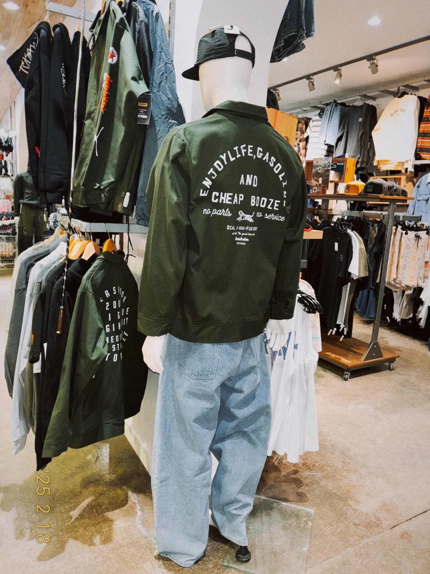 Canvas green utilitary jacket Cheap Beers [unisex] 1 de 1