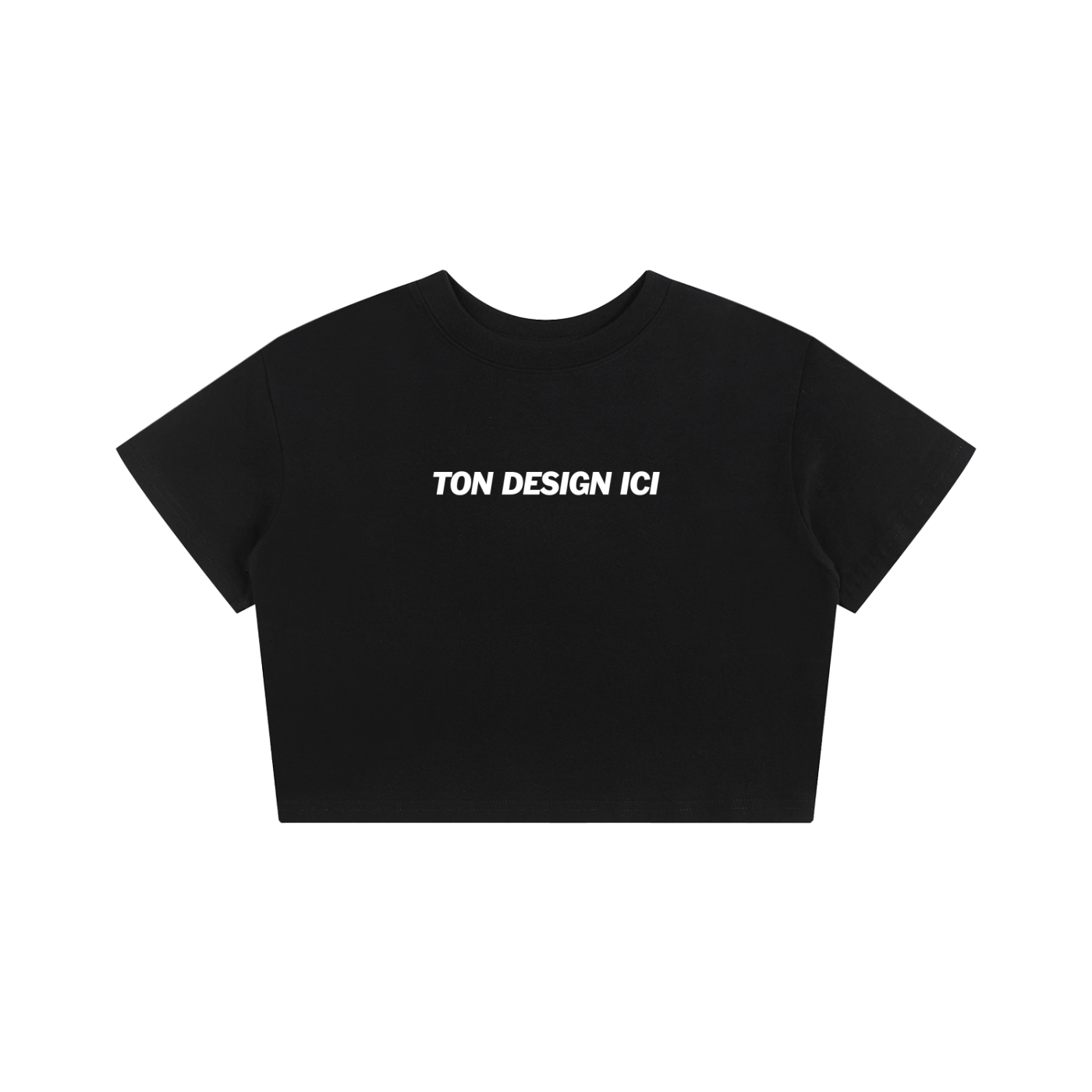 Baby Tee Seamless coton T-Shirt
