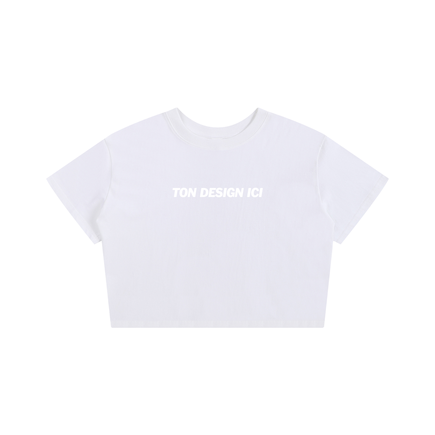 Baby Tee Seamless coton T-Shirt