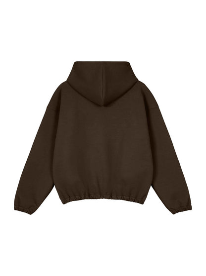 Boxy Cinched  Hoodie