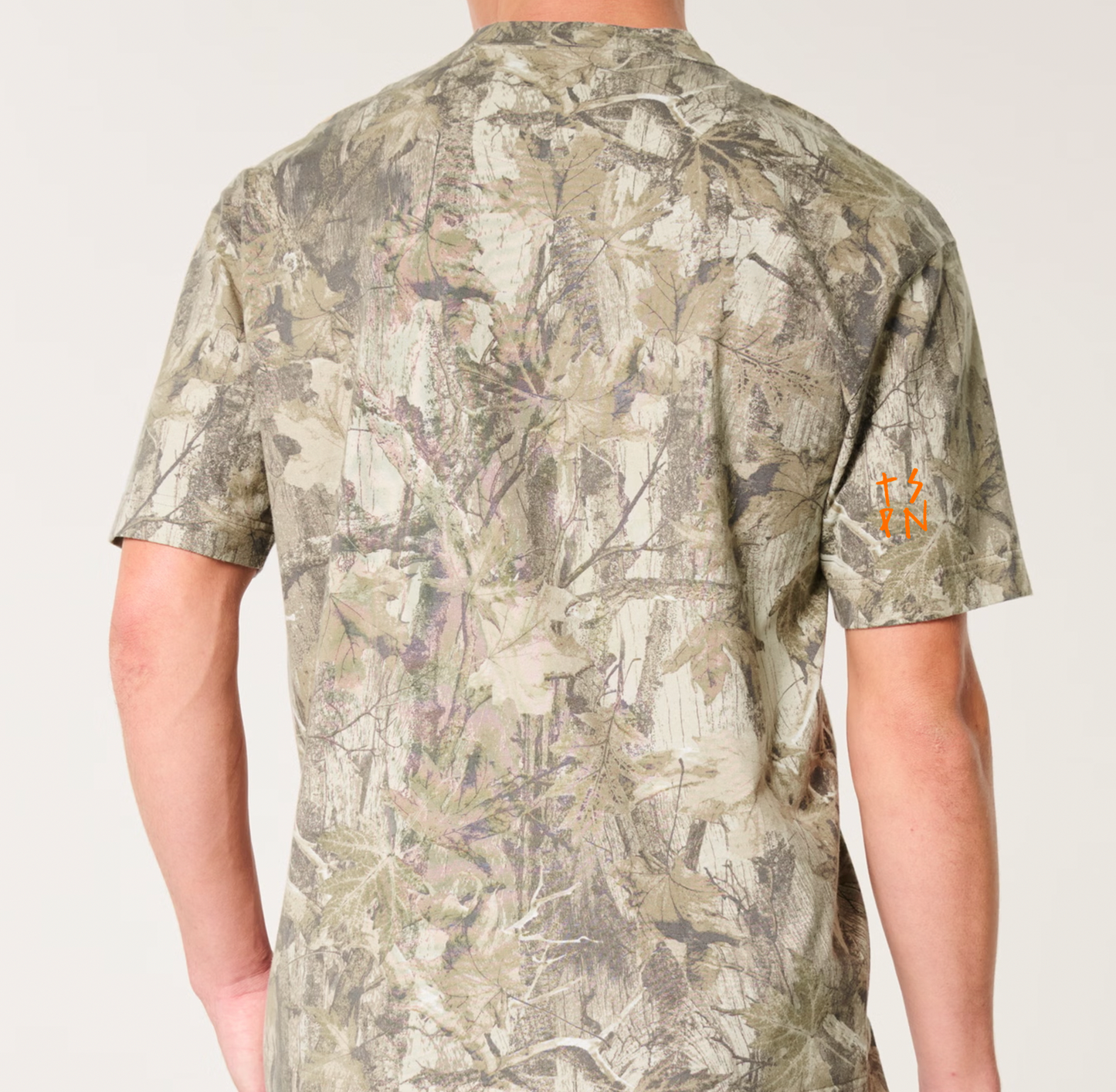 T-shirt Camo Hunt Spoonbrigade Chest print