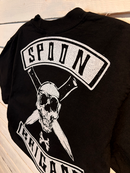 Crop Tee Spoon Brigade Black