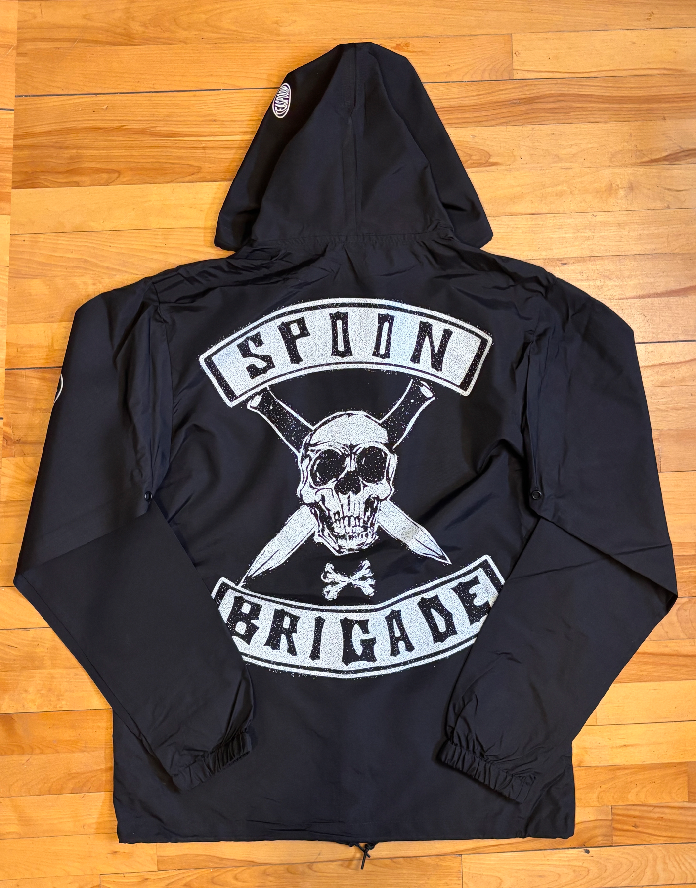 Spoon Brigade Hooded Waterproof Windbreaker Jacket