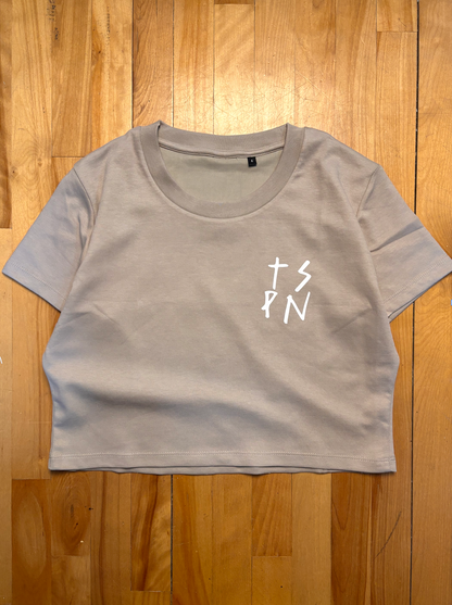 Premium Spoon Brigade Crop Top Almond