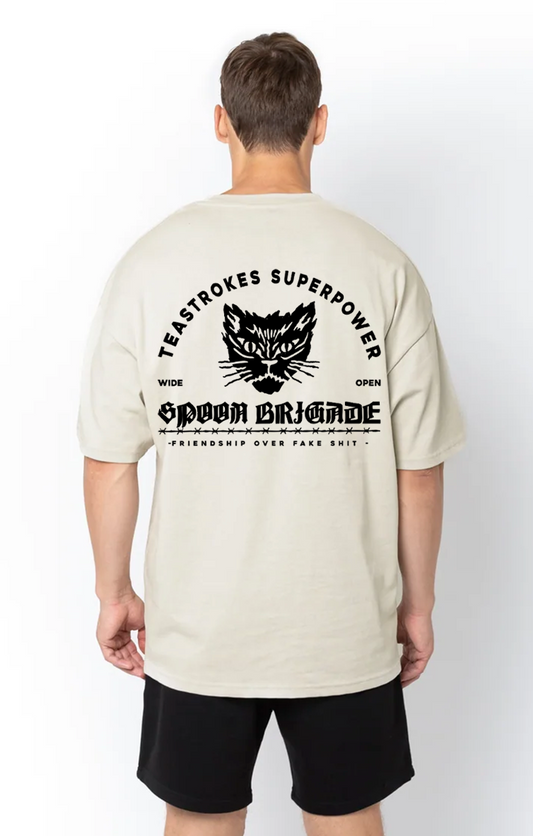 Oversize Tees Unisex Wide Open
