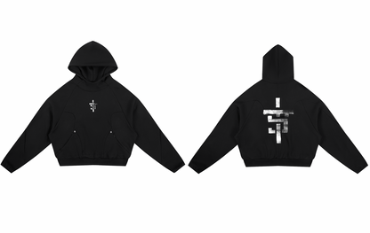 Unisex Curved Panel TS Hoodie