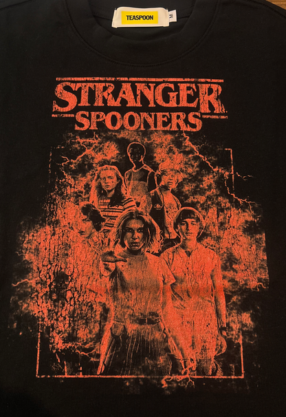 Stranger Contrast Stripes Raglan Sleeve T-Shirt